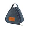 Saco de preservação de calor para café da manhã, tamanho pequeno, portátil, lancheira de papel alumínio, bolsa triangular para preservação de mãos, bolsa para preservação de frio