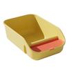Caixa de Areia para Gatos Semi-Fechada Banheiro Grande para Gatos Caixa de Areia para Gatos com Pá Fabricante de Caixa de Fezes para Gatos Atacado Caixa de Areia Grande para Gatos