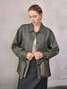 Jaqueta de Trabalho de Linho Puro Estilo Old Money de Alta Qualidade para Mulheres, Outono e Inverno, Silhueta de Lapela Trench Coat, Estilo Curto com Amarração, Cardigan de Caimento Relaxado