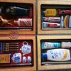 Suministros de Sacrificio Caja de Lavado Hades Papel de Quema Mingbi Set de Tabaco y Alcohol 57 Tumba de Qingming Manzana Teléfono Móvil