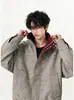 Chamarra Bomber con Cuello Alto Tie-dye Mate Transfronteriza Tendencia Hombres Primavera/Otoño 2026 Corta Elegante Silueta Holgada Chamarra de Marca de Tendencia