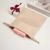 Venta al por mayor directamente del fabricante.: Bolsas de terciopelo con cordón y logo estampado en caliente, Bolsas de tela para regalo, Bolsas con cordón a prueba de polvo