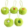 Adorno de Bola de Pelo de Conejo Sintético para Árbol de Navidad, Colgante Decorativo de Bola de Felpa, Accesorios de Bola de Pelo, Regalo de Navidad, Venta al por Mayor desde el Fabricante