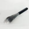 Brocha de maquillaje de llama grande con cabeza plateada caliente, brocha para rubor con llama, venta directa de fábrica de brochas de maquillaje MJ