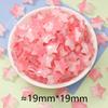 Estilo Ins Par Doble Gradiente Amor Estrella de Cinco Puntas DIY Pegamento Crema Funda para Teléfono Móvil Hebilla para Zapato Calcomanía para Refrigerador Accesorios para el Cabello Pinza para el Cabello Accesorios
