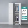 Armário Simples com Porta e Fechadura, Armário de Armazenamento para Funcionários, Armário de Metal, Armário de Aço, Armário de Vestiário, Guarda-Roupa de Escritório, Sapateira, Espessado