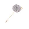 Terno masculino simples, broche de uma palavra, agulha longa, folha dourada, corpete, colarinho masculino e feminino, flor, casamento 1001