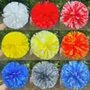 Pompones de Cheerleading con Mango, Flores de Mano para Cheerleading, Juegos Deportivos, Baile Cuadrado para Adultos, Flores de Mano para Espectáculo de Baile