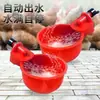 Bebedero automático para animales de granja, bebedero para pollos, bebedero para pájaros, comedero automático de agua, suministros para la cría de pollos