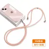 Cordão para Celular 6mm Feito Sob Medida de Fábrica, Alça Transversal, Alça de Pescoço, Alça com Clipe, Adesivo de Fixação, Capa com Pingente, Alça de Tecido para Pendurar