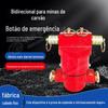 Khj12/0.5 Tipo Corda de Puxar de Mina Interruptor de Parada de Emergência Tipo Cinta Transportadora Tipo à Prova de Explosão Interruptor de Parada de Emergência Bidirecional