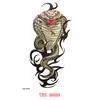 Adesivos de tatuagem à prova d'água transfronteiriços, adesivos de tatuagem de personagem totem animal, atacado de adesivos de tatuagem