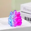 Muñeca de zorro de cristal de mano adornos para el hogar diseño de nicho decoraciones regalo para parejas zorro de nueve colas vidrio al por mayor