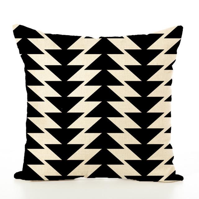 Pillow-Case-Cover-Plaid-Geomet