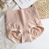 Novo estilo de roupa interior feminina sem costura antibacteriano algodão virilha cintura média-alta pós-parto abdominal tingimento quadril tamanho grande viagem respirável mulheres
