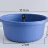 Lavabo Profundo, Cubeta de Plástico para el Hogar, Lavabo para Lavar Verduras, Tamaños Pequeño, Mediano y Grande, Lavapiés, Cubeta Engrosada para Lavar Ropa