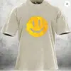 2025 Nueva Camiseta Básica Lavada y Desgastada Retro Europea y Americana Estampado Animal Casual Holgada de Manga Corta para Hombres y Mujeres