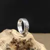Anillo de plata de ley S925 al por mayor con diez mil caracteres