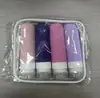 O conjunto de frascos de armazenamento para viagem mais vendido da Amazon, frascos dosadores de shampoo, cosméticos, loção, frascos dosadores de silicone