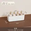 Almacenamiento Varios Cajón de Escritorio Plástico Cocina Caja de Almacenamiento Grande Organizador de Cosméticos Cesta Caja Pequeña de Almacenamiento para el Hogar con Tapa