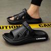 Plus Douyin Transmisión en Vivo Celebridad de Internet Camkids Zapatillas de Suela Blanda Eva Exportación Talla Grande Moda Estilo Pareja Sandalias Exteriores