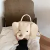 Bolso de mano con forma de caricatura transfronterizo para mujer, diseño creativo de elefante, bolso cruzado de hombro lindo de nicho, monedero para mujer