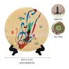 Dunhuang Ciervo de Nueve Colores Regalos Turísticos Culturales y Creativos Posavasos Aislante Térmico Base para Ollas con Soporte Souvenirs de Arte de las Grutas de Mogao