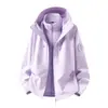 Chaqueta de viaje para otoño e invierno para mujer, estilo Luotuo, 3 en 1, cortavientos e impermeable, ropa de alpinismo desmontable para hombre