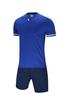 Compra grupal al por mayor ropa nueva para adultos y niños, ropa de fútbol, ropa de equipo de entrenamiento para competición, ropa de fútbol de manga corta, estampado de números, estampado de números