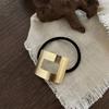 Estilo Frío Sentido de la Moda Pinza Metálica Tocado Pinza para el Cabello Versátil Pinza Lateral Pinza para el Cabello Simple Elegante Joyería para el Cabello Anillo para el Cabello Titular