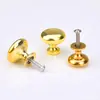 Tirador de Agujero Único Tirador de Cajón Tirador Moderno Minimalista Dorado Tirador para Puerta de Armario de Ropa Gabinete Cocina Gabinete Ferretería Tirador