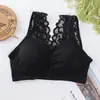 Encaje Xin de Maple Encaje de Alta Venta Hermosa Espalda Tubo Bandeau Top para Mujer Ropa Interior de Sujetador Sin Costuras Inalámbrico Anti-Exposición Niña