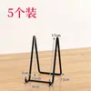 Soporte de exhibición de caballete portalápices de escritorio para marco de fotos soporte para adornos estante para postales soporte de exhibición de tarjetas de póster marco de soporte para tablero de dibujo