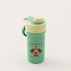 Lonchera de Plástico de Dibujos Animados Vaso de Verano para Niños y Niñas Jardín de Niños Escuela Especial Tapa Giratoria Lonchera Hervidor de Agua