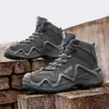 Botas de Caminhada Impermeáveis, Coturnos Masculinos, Botas de Caminhada de Cano Alto para Exterior, Botas Táticas de Treinamento, Botas Respiráveis para Deserto