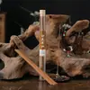 Areia para Incenso Estilo Chinês Sândalo Casa Interior Caneca de Incenso Pera Ganso Artemísia Aromaterapia de Longa Duração 20g Incenso Portátil de Pinha