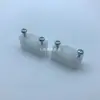 Accesorios para dispositivos de gabinete de bajo voltaje: Abrazadera redonda blanca de tamaño pequeño, abrazadera de puerta secundaria