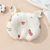 Almohada de Confort para Bebé en Forma de U, Clase A, Almohada de Gasa de Algodón para Recién Nacidos, Absorbente de Sudor y Transpirable, Adecuada para Todas las Estaciones, Almohada para Bebé de 0 a 6 Meses