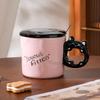 Taza de Hogar Kitty High Beauty Value Taza Antigolpes Taza de Agua de Dibujos Animados Traje de Regalo Taza Chica Linda