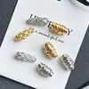 Nuevas cuentas espaciadoras estilo Barroco, cuentas personalizadas y de moda con hilo retorcido y agujero pasante para collares y accesorios de mano DIY, cuentas perforadas con forma de gota de agua