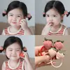 Diadema de Fresa Linda y Súper Linda para Bebés Niñas Que No Maltrata el Cabello, Cuerda para el Cabello, Goma Elástica, Lazo para el Cabello, Accesorios para el Cabello de Niños