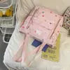 Mochilas de Alta Qualidade com Estilo Fresco e Doce para Alunos do Ensino Fundamental, Médio e Universitário, Grande Capacidade, Mochilas Casuais e Versáteis