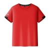 Camiseta de Manga Corta Reflectante Cuadrada Pequeña de Verano Ropa Familiar Personalizada Camiseta de Actividad al Aire Libre para Niños Familia al Aire Libre