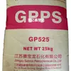 Gpps Jiangsu Saibaolong Gp525/Gp535N Moldeo por Inyección Transparente Azul y Blanco Fondo Poliestireno Plástico Materia Prima Partículas
