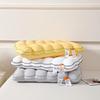 Almohada de Pan de Nube Estilo Francés Adulto Hotel Almohada Suave Relleno Lavado a Máquina Alta Elasticidad Pluma Terciopelo Relleno de Almohada Fábrica Actuando Cabello