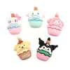 Pegatinas para Horquillas, Materiales de Helado, Accesorios para Refrigerador, Nuevos Juguetes de Comida Sanrio Kuromi, Accesorios de Resina de Pegamento de Crema para Manualidades al por Mayor