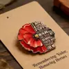 Nuevo producto creativo para tiendas independientes transfronterizas: Broche Viernes Rojo, broche unisex para hombres y mujeres