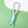 Cordão de Celular Colorido Dopamina para Meninas, Alça de Pulso Anti-Perda, Pingente de Chaveiro, Acessório Prático Portátil Anti-Perda