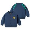 Ropa para Niños Otoño e Invierno Nuevos Abrigos de una Sola Fila para Niños Tops para Bebé Cárdigans para Niño Sudaderas de Dinosaurio Modernos Una Pieza Envío Directo
