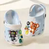 Zuecos de Verano Sanrio Estilo Nuevo Zapatos de Playa de Princesa para Niñas Sandalias de Punta Cerrada Pantuflas de Suela Suave para Niños Mayores